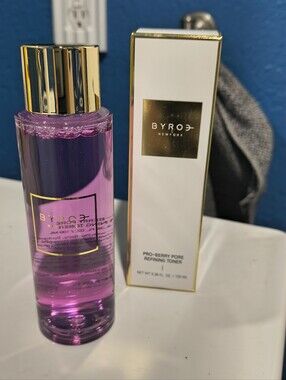 BYROE New York Pro-Berry Pore Refining Toner Full Size 3.38 oz NIB Sealed